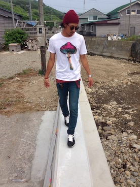 慧さん（メンズ・175cm）の夏コーディネート