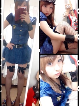 「ハロウィン」｜「アイテム（ファンデーション）」を使った、chicoさん（レディース・158cm）の秋コーディネート