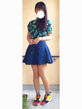 yukarunさん（レディース・162cm）の夏コーディネート