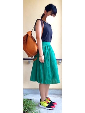 yukarunさん（レディース・162cm）の夏コーディネート