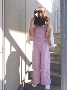 「CONVERSE（コンバース）のCONVERSE コンバース ジャック パーセル / JACK PURCEL（スニーカー）」を使った、donさん（レディース・151cm）の春コーディネート