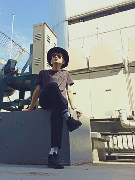 伸さんのコーディネート