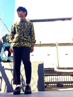 伸さんのコーディネート