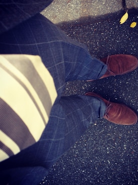 「アイテム（ネクタイ）」を使った、Eiichi Shiotaさん（メンズ・170cm・40代）の春コーディネート