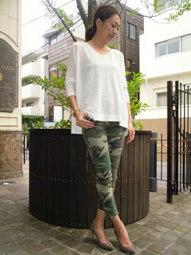 EBIさん（レディース・164cm）の夏コーディネート