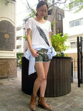 EBIさん（レディース・164cm）の夏コーディネート