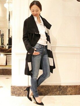 EBIさん（レディース・164cm）の冬コーディネート