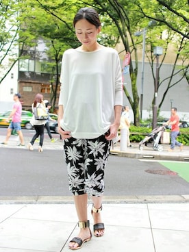 EBIさん（レディース・164cm）の夏コーディネート