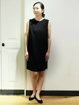 「Deuxieme Classe（ドゥーズィエムクラス）のアイテム（バレエシューズ）」を使った、EBIさん（レディース・164cm）の春コーディネート