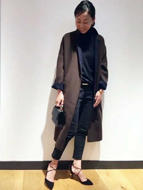 【ドゥーズィエムクラス】美品✨HAMILTONウールリバー リバーシブルコート ドゥーズィエムクラス HAMILTONウールリバー リバーシブルコート