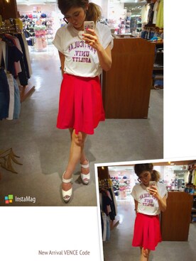 chiakiさん（レディース・157cm）の夏コーディネート