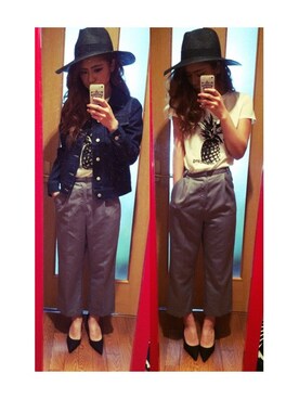 chiakiさん（レディース・157cm）の春コーディネート