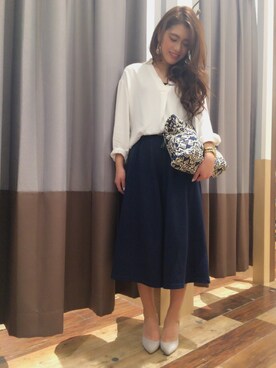 chiakiさん（レディース・157cm）の春コーディネート