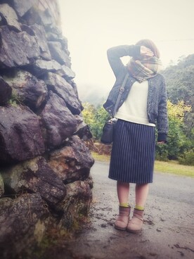 ヒロさん（レディース・153cm）の冬コーディネート