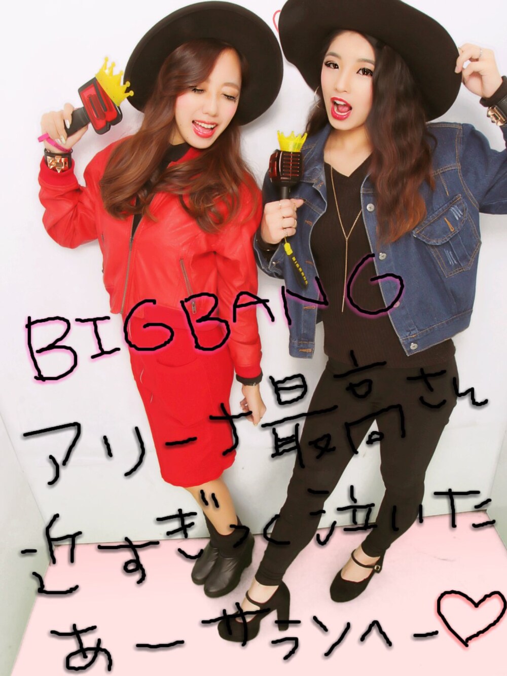 「bigbangLIVE」｜「GALLERIEのアイテム（ブレスレット、ブラック系）」を使った、annaさん（レディース・163cm）の春コーディネートの1枚目の写真