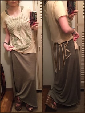 「Chaser（チェイサー）のアイテム」を使った、yukayukaさん（レディース・148cm）の夏コーディネート