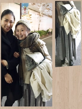 「Caie（カイエ）のアイテム」を使った、yukayukaさん（レディース・148cm）の冬コーディネート