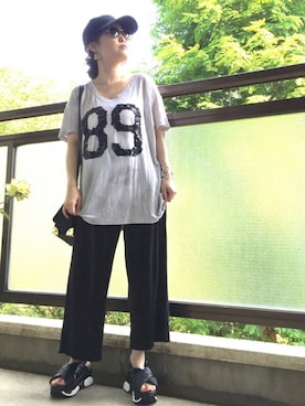 yukayukaさん（レディース・148cm）の夏コーディネート