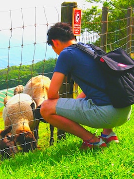 もくもくさんさん(メンズ・185cm)の夏コーディネート