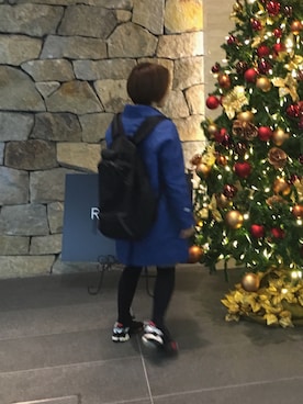 「nanamica（ナナミカ）のアイテム（その他アウター）」を使った、mamamamaさん（レディース・150cm）の冬コーディネート