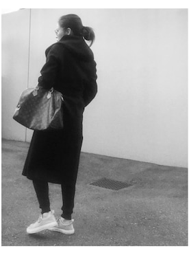 「ippei takei（イッペイタケイ）のアイテム」を使った、Sorm'86さん（レディース・163cm）の冬コーディネート