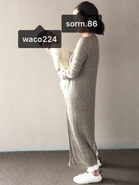 Sorm'86さん（レディース・163cm）の春コーディネート