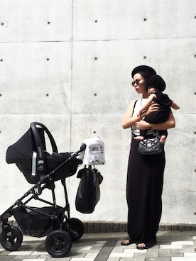 「LIFE's（ライフズ）のアイテム（トップス）」を使った、Sorm'86さん（レディース・163cm）の夏コーディネート