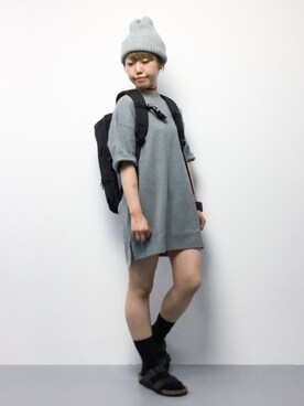 「chapter world（チャプターワールド）のアイテム（バッグ）」を使った、konabeさん（レディース・153cm）の夏コーディネート