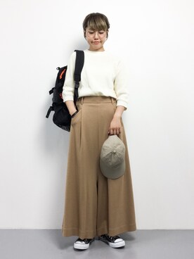 「wdl.（ワームデザインラボ）のアイテム」を使った、konabeさん（レディース・153cm）の夏コーディネート