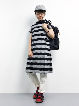 konabeさん（レディース・153cm）の夏コーディネート