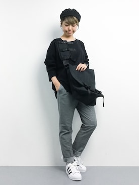 「arius（アリウス）のアイテム」を使った、konabeさん（レディース・153cm）の夏コーディネート