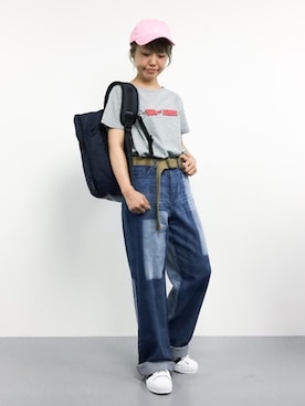 konabeさん（レディース・153cm）の夏コーディネート