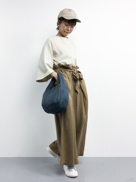 「CIPOLLA（チポラ　）のアイテム」を使った、konabeさん（レディース・153cm）の夏コーディネート