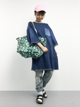 konabeさん（レディース・153cm）の秋コーディネート
