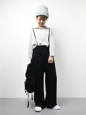 konabeさん（レディース・153cm）の秋コーディネート