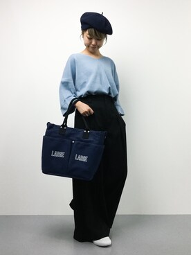 「LB/S （エルビーエス）のアイテム」を使った、konabeさん（レディース・153cm）の秋コーディネート