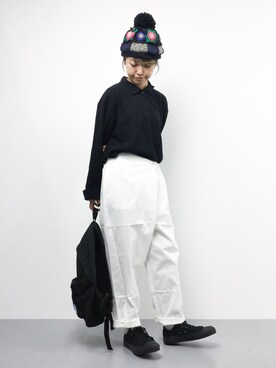 konabeさん（レディース・153cm）の秋コーディネート