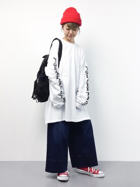 konabeさん（レディース・153cm）の秋コーディネート