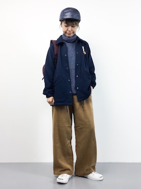 konabeさん(レディース・153cm)の秋コーディネート