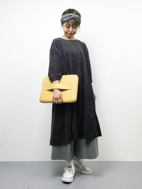 konabeさん（レディース・153cm）の秋コーディネート