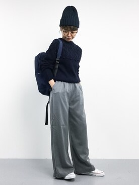 konabeさん（レディース・153cm）の秋コーディネート