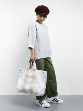 konabeさん（レディース・153cm）の秋コーディネート