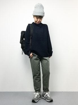 konabeさん（レディース・153cm）の秋コーディネート