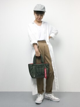 konabeさん（レディース・153cm）の秋コーディネート