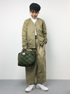 konabeさん（レディース・153cm）の秋コーディネート