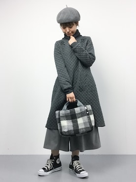 konabeさん（レディース・153cm）の秋コーディネート