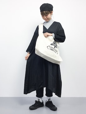 「ivory court（アイボリーコート）のアイテム（ショルダーバッグ）」を使った、konabeさん（レディース・153cm）の秋コーディネート