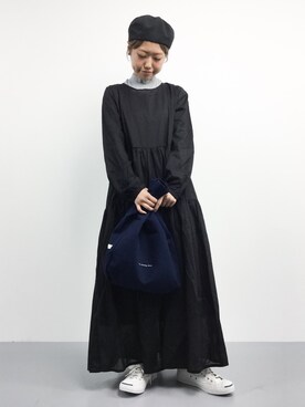 「ADPOSION（アドポーション）のアイテム（バッグ）」を使った、konabeさん（レディース・153cm）の秋コーディネート