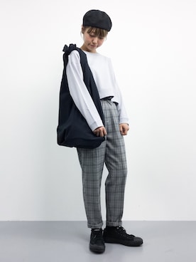 konabeさん（レディース・153cm）の秋コーディネート