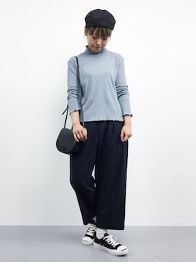 konabeさん（レディース・153cm）の秋コーディネート